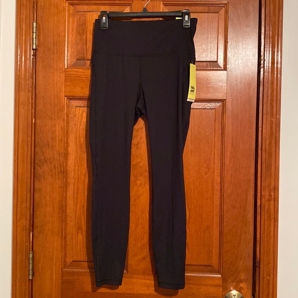 All in Motion Black Curvy High-Rise Leggings